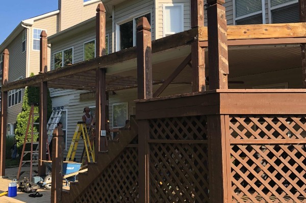 deck repair vs replacement wentzville mo