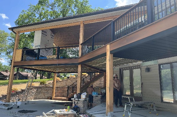 deck installation price