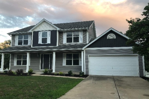 Roof Damage in O'Fallon